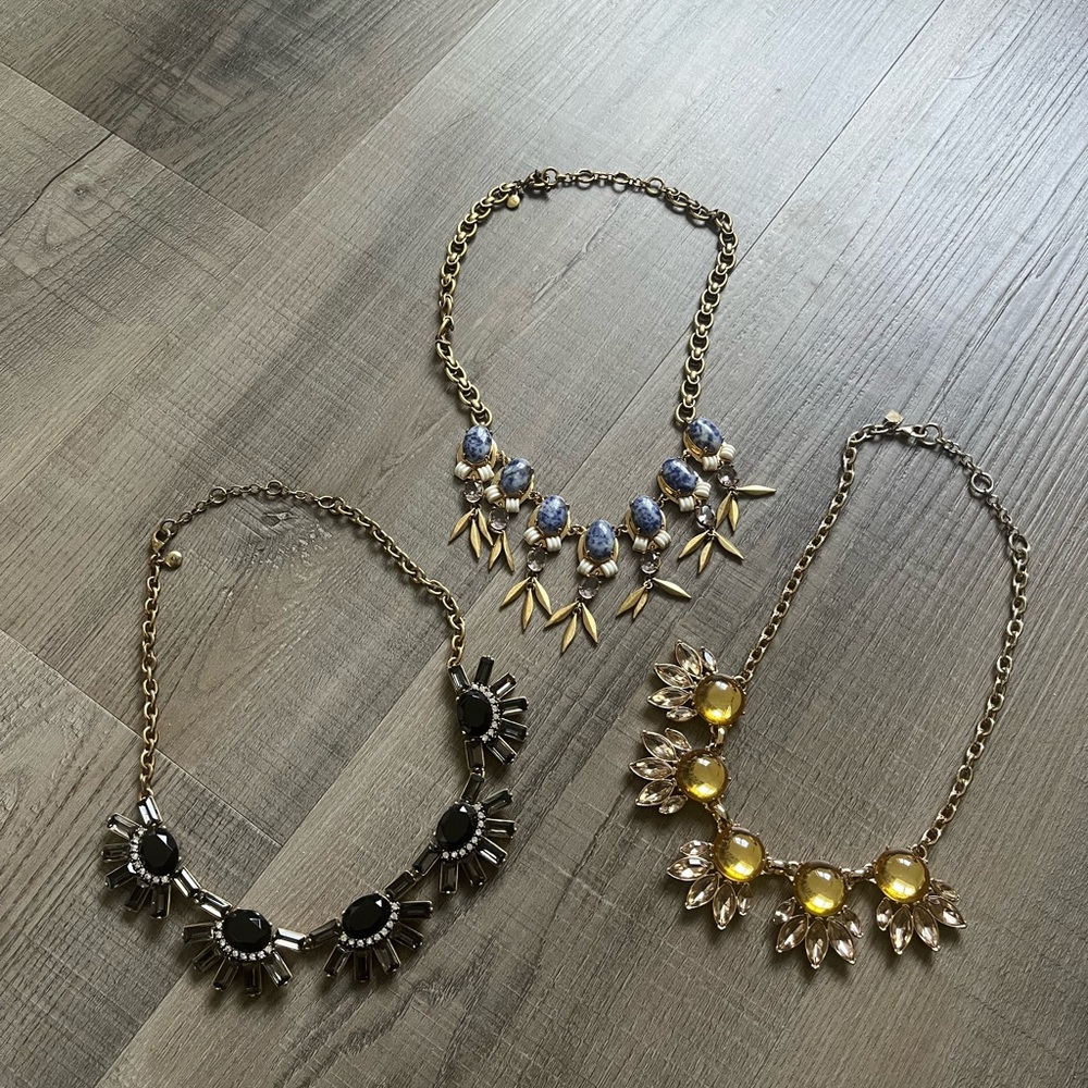 J.Crew / Banana Republic Necklaces - Price for full lot, make offer for singles